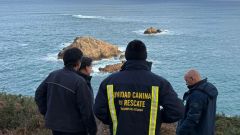 Im�genes de la b�squeda del pescador desaparecido en Coa�a