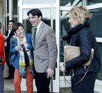 Amor y Ruso (derecha) acudieron a un acto al Gai�s. 