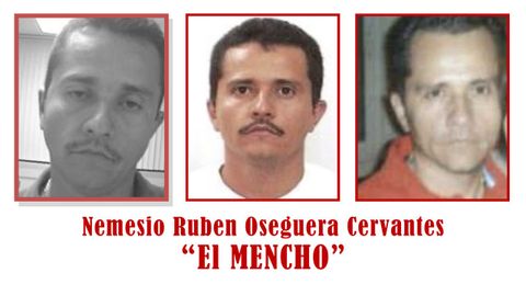 Detalle de uno de los anuncios de la DEA ofreciendo una recompensa por informaci�n que permitiese captura al Mencho