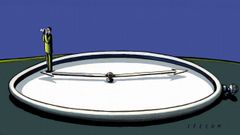 Una de las ilustraciones de Demirel para el libro de Berger