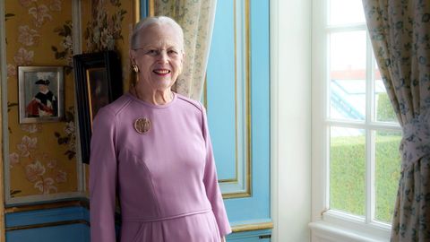 La reina em�rita Margarita de Dinamarca