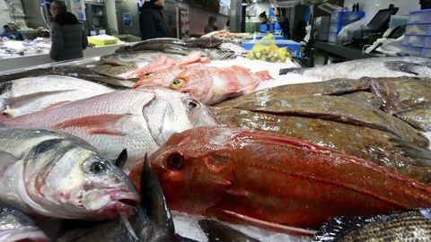 El pescado es uno de los productos estrella de la dieta atlntica gallega, con menos presencia en la mediterrnea.