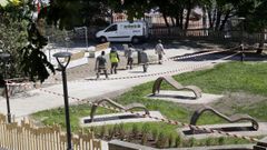 El parque de Santa Margatita, a punto para la romer�a