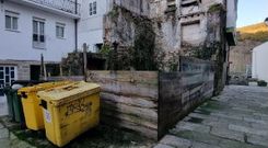 El solar est� en la praza Garc�a Boente