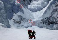 Avalancha en el Annapurna, donde los monta�eros se la juegan. 