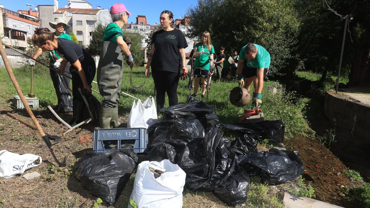 Retiran 500 kilos de basura de los ríos Valdecorvos, Gafos y Fontáns