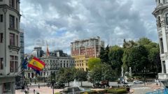 Plaza de la Escandalera de Oviedo.