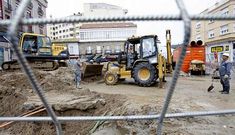 Las obras de construcci�n del edificio municipal est�n todav�a en su fase inicial.
