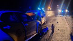 El accidente en el que perdi� la vida Jos� Luis Rigueira tuvo lugar en la N-540, a pocos kil�metros de su casa