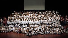Primera foto de familia del proyecto CLB, en el a�o 2014.