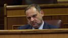 El exministro Jos� Luis �balos durante un pleno en el Congreso el pasado mes de septiembre