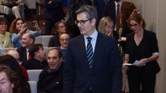 El ministro Flix Bolaos particip en A Corua en la clausura de la asamblea de la Asociacin Judicial Francisco de Vitoria