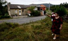 Las casas ya estaban pegadas al vial Boiro-Noia.