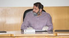 Garc�a Carballido, en una sesion plenaria el pasado marzo