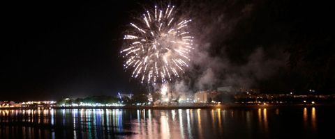 Imagen de una edici�n pasada de los fuegos. 