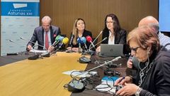 rueda de prensa sobre el proyecto de emigraci�n de Compromiso Asturias XXI.