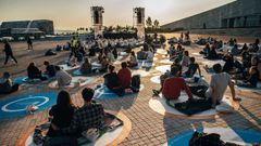 Os concertos son na praza central do Gai�s