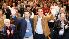 Pedro S�nchez clausura el congreso de los socialistas gallegos
