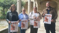 El magosto fue presentado por representantes de las AMPA colaboradoras y el edil Manuel Seijas