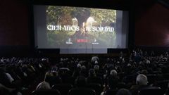 Proyeccin de  Cien aos de soledad  en el Festival de Cine de La Habana