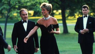 La princesa Diana de Gales, con su famoso �vestido de la venganza�