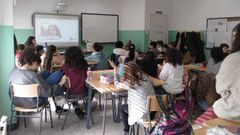 Imagen de archivo de una clase en el Virxe do Mar