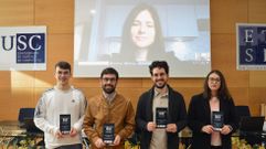 Blanco, V�zquez, Su�rez, Pad�n y Vivel, distinguidos en los Altia Premia.