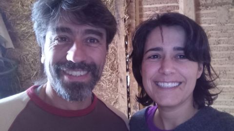 Breogán Udías y Natalia Fernández