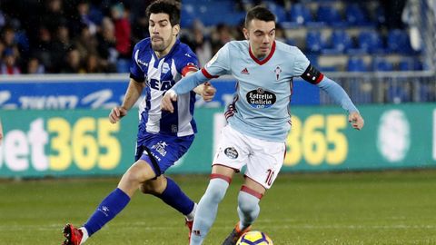 Alav�s-Celta (2-1) en Primera el 3 de febrero del 2018.