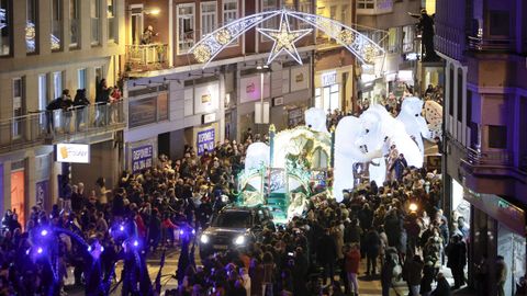 La cabalgata de Lugo fue una de las ms multitudinarias de los ltimos aos.