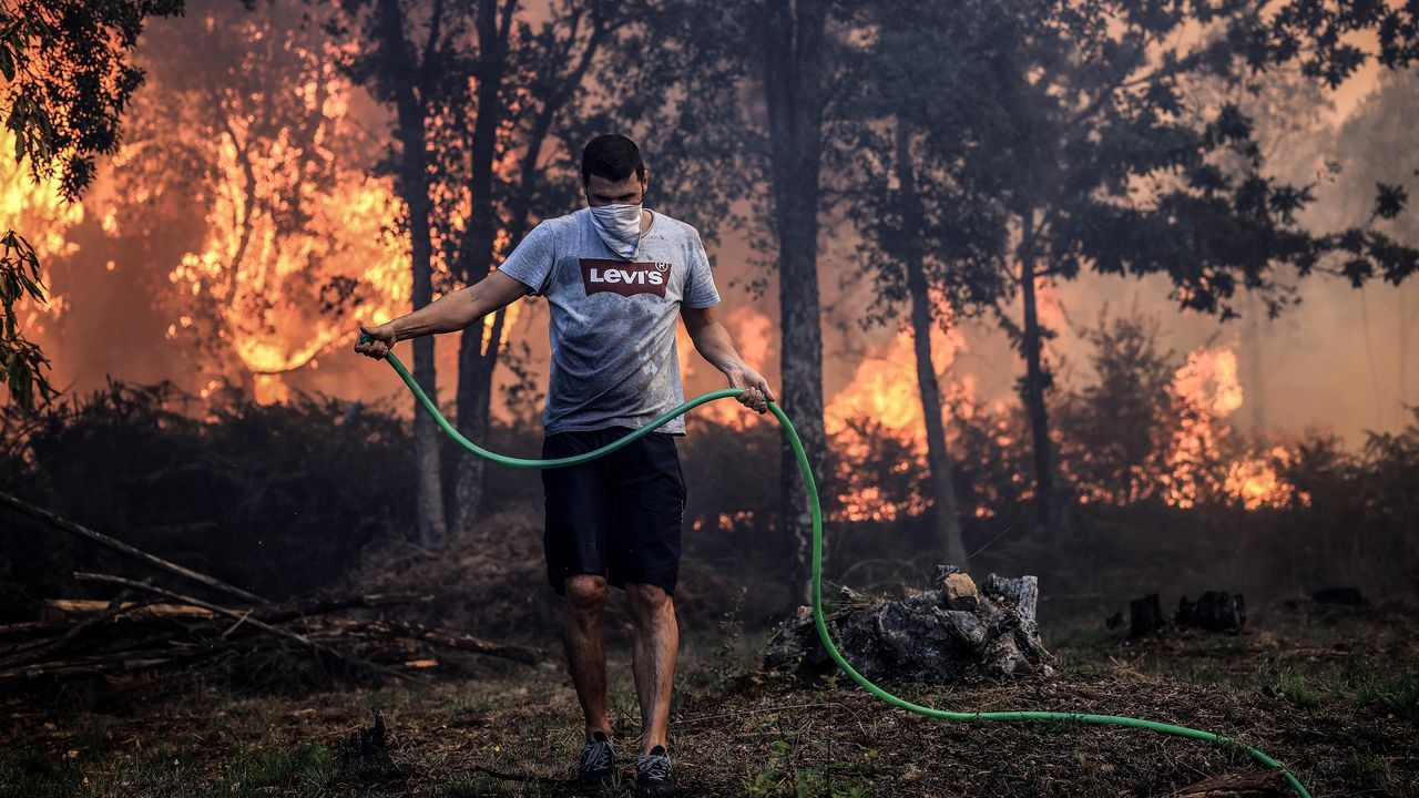 Los incendios en Portugal dejan al menos tres muertos y veinte heridos