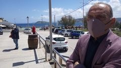 Fernando Pigueiras, diante do restaurante Centro, no Porto de Bares