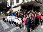 Los proyectos de Gallard�n generaron numerosas protestas.