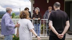 Pilar pudo por fin visitar a su madre, que vive a quince minutos pero en otra provincia