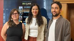 Mar�a Alonso, Mar�a Rozas e Alberto Alfonso presentaron a programaci�n