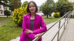 In�s Ramos, portavoz del PSOE de A Laracha