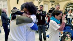 �Que no salga la rabia, que solo quede el amor�