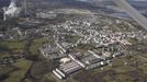 Municipio de As Pontes, en vista aérea