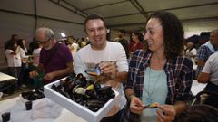 Imagen de una mejillonada de una edici�n previa de las fiestas de Perillo