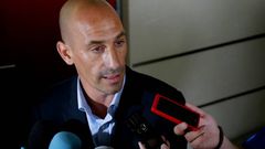 Rubiales, hoy en Abegondo
