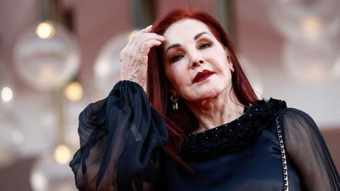 Priscilla Presley, en la presentaci�n del filme sobre su vida debido a Sofia Coppola.