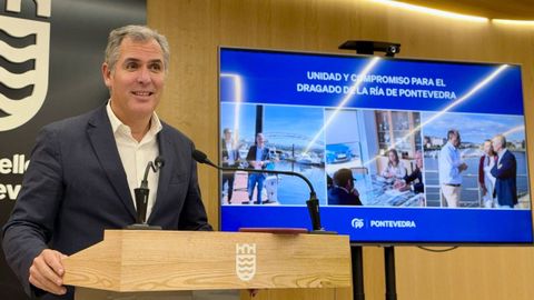 El portavoz el PP, Rafa Dom�nguez, pidi� �altura de miras� a los grupos pol�ticos para apoyar el dragado del L�rez