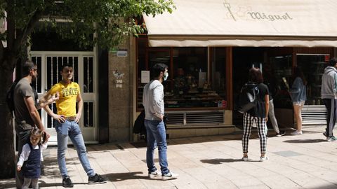 D�a de la madre y primer domingo de desconfinamiento en Ourense