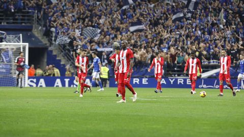 Derbi en el Carlos Tartiere entre el Oviedo y el Sporting, temporada 2018-2019