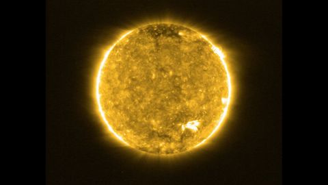 Imagen de la actividad solar tomada por el sat�lite Solar Orbiter.