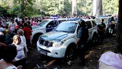 La Guardia Civil interviene en Os Caneiros