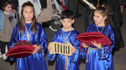 Desenclavo y procesi�n del Santo Entierro en Boiro