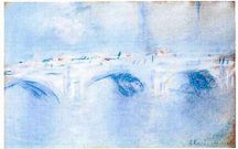 �El puente de Waterloo�, obra de Monet robada en el Kuntshall.