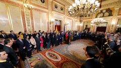 Sesi�n solemne de las Cortes con motivo de la celebraci�n del 41 aniversario de la Constituci�n