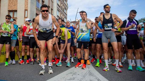 Una carrera multitudinaria entre O Grove y Sanxenxo